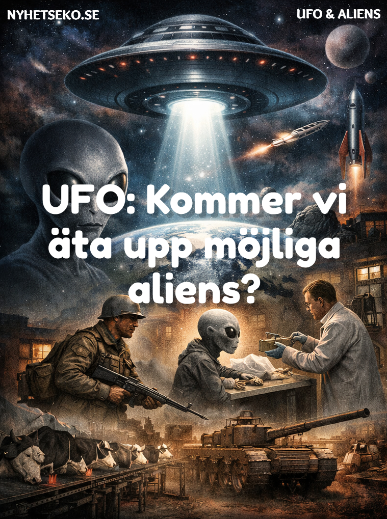 UFO och Aliens UFO: Kommer vi äta upp möjliga aliens?