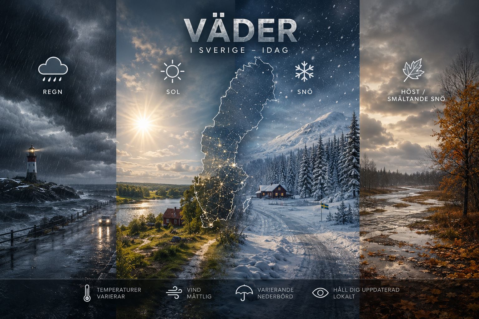 Eyrah Väder Vädret i Sverige idag – 2026-09-21
